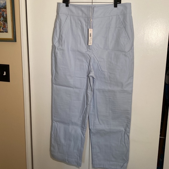 Rebecca Taylor Slub Denim Pant size 16 - Picture 7 of 12